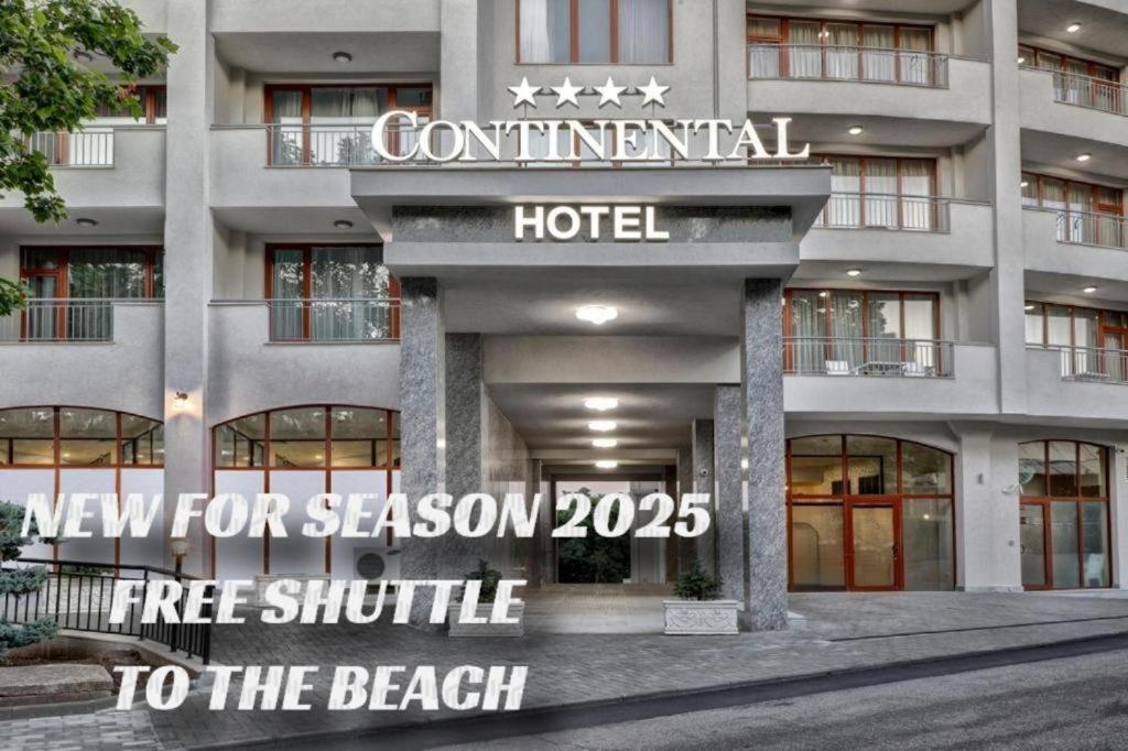 Continental Apartments Golden Sands Bagian luar foto